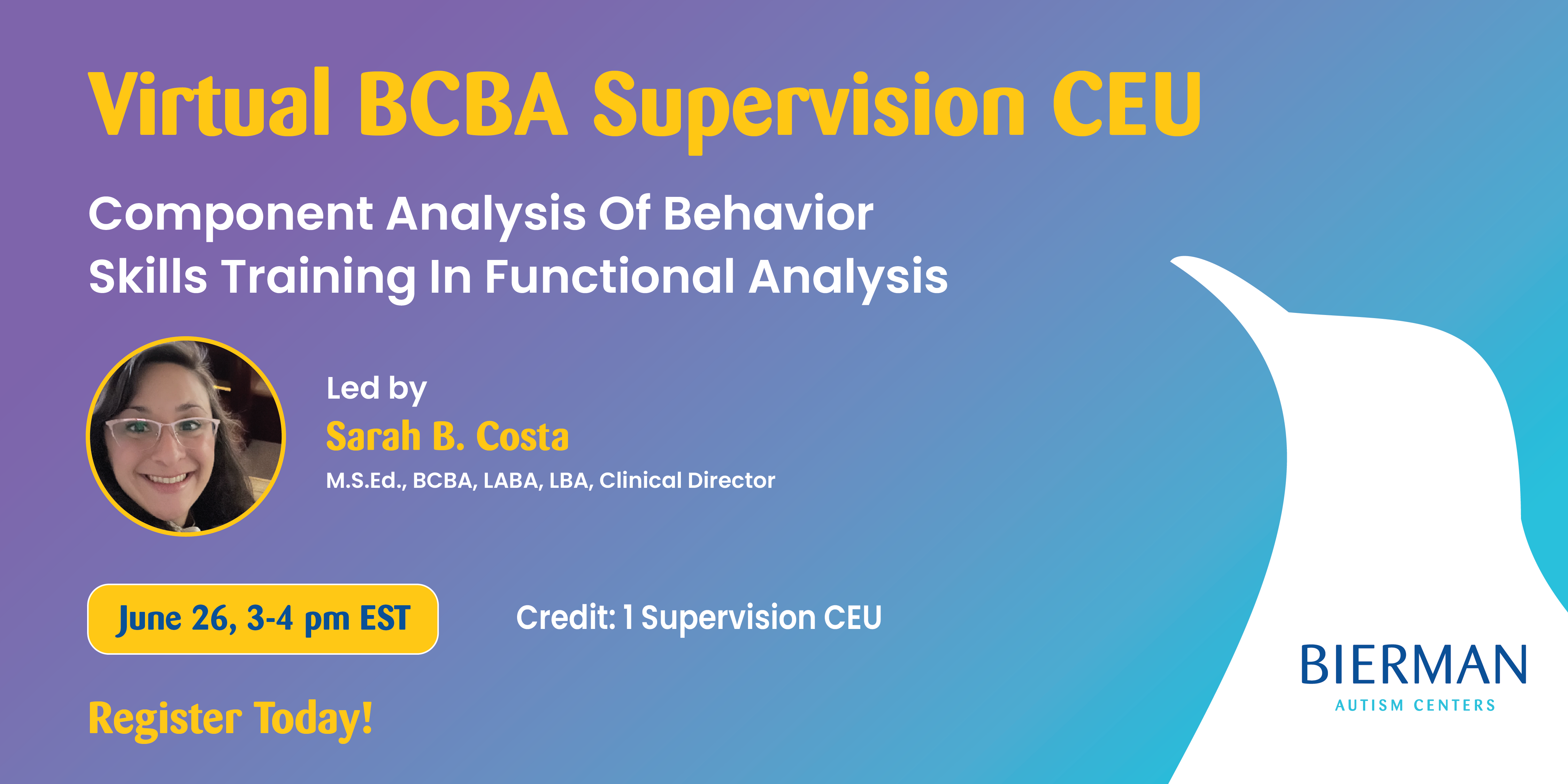 Component Analysis of Behavior Skills Training in Functional Analysis