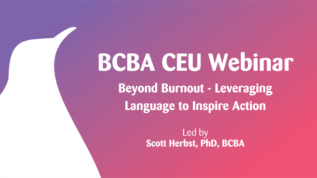 Beyond Burnout - Leveraging Language to Inspire Action