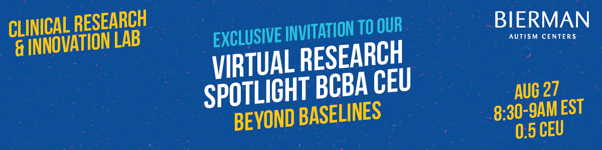 August Research Spotlight: Beyond Baselines – Unleashing Experimental Design in Your BCBA Practice